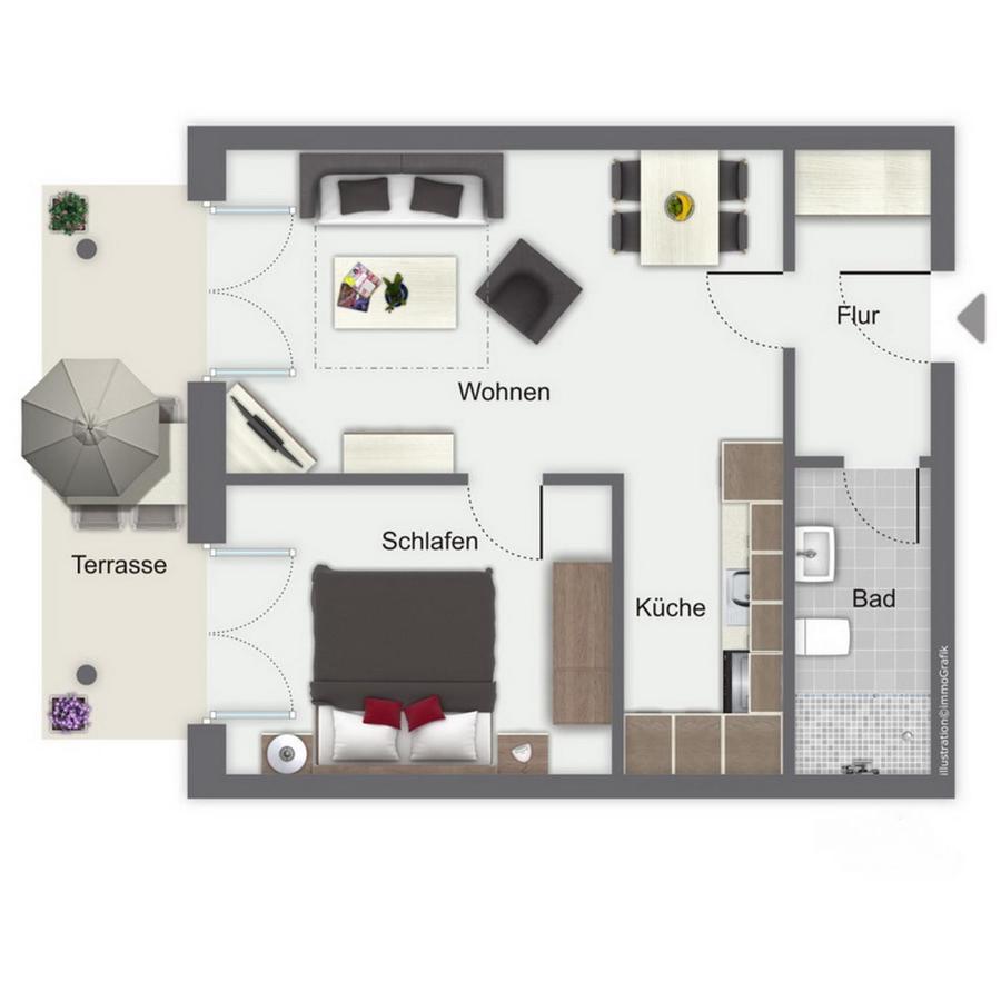 Duenenblick Wohnung 36 Больтенгаген Екстер'єр фото